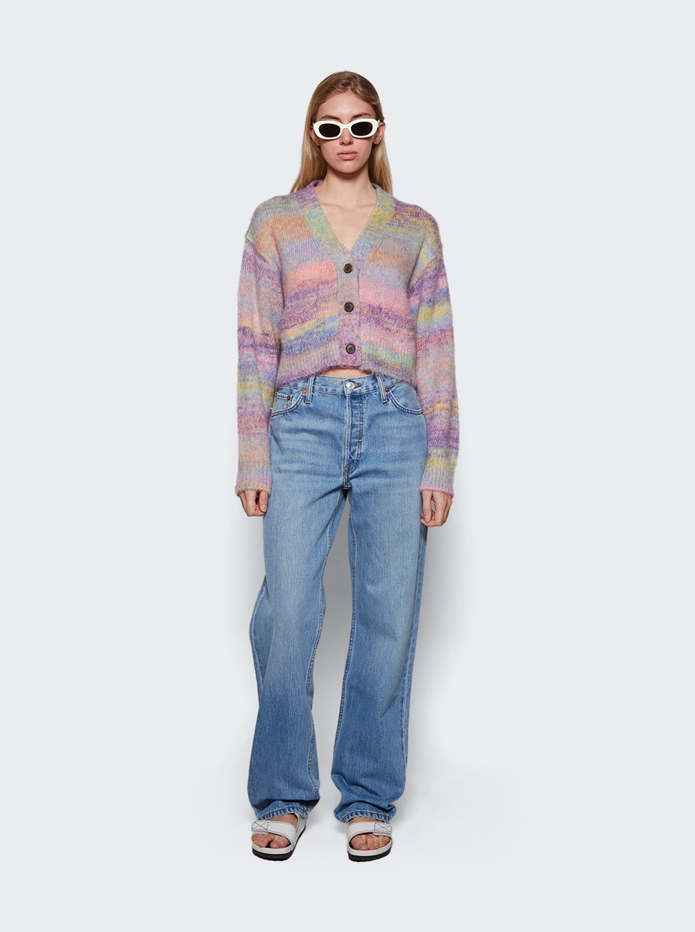 Loose Long Jeans Wasted Indigo - 2