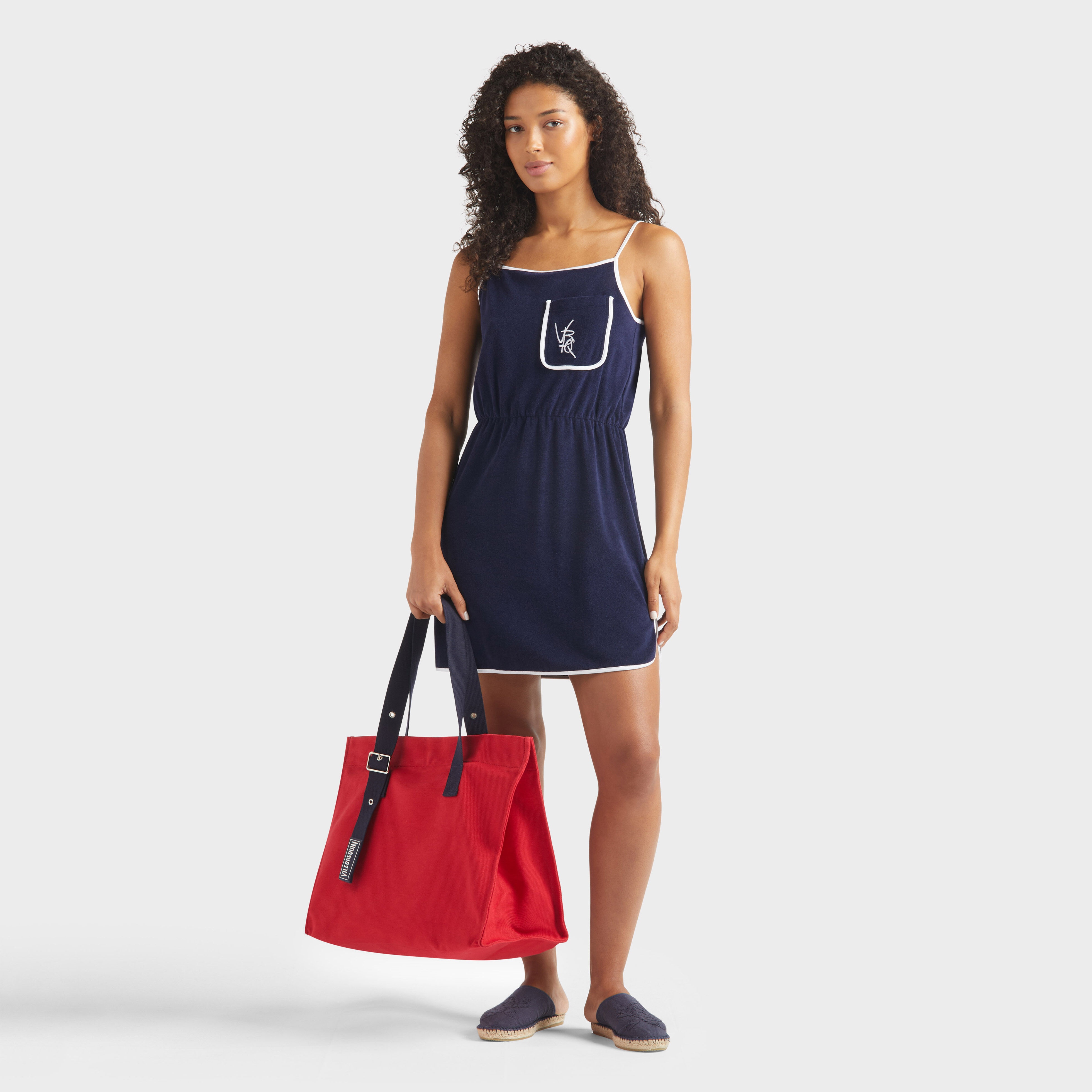 Women Terry Tank Dress VBQ Line - 5
