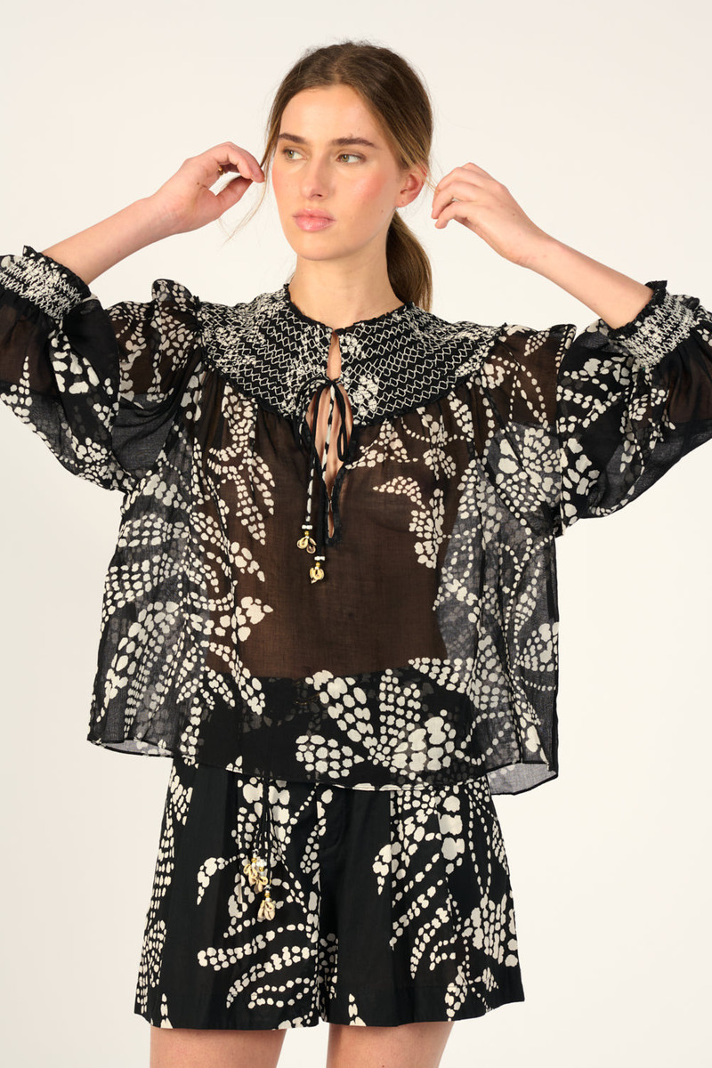 Blouse Ysee - Black Austral 1