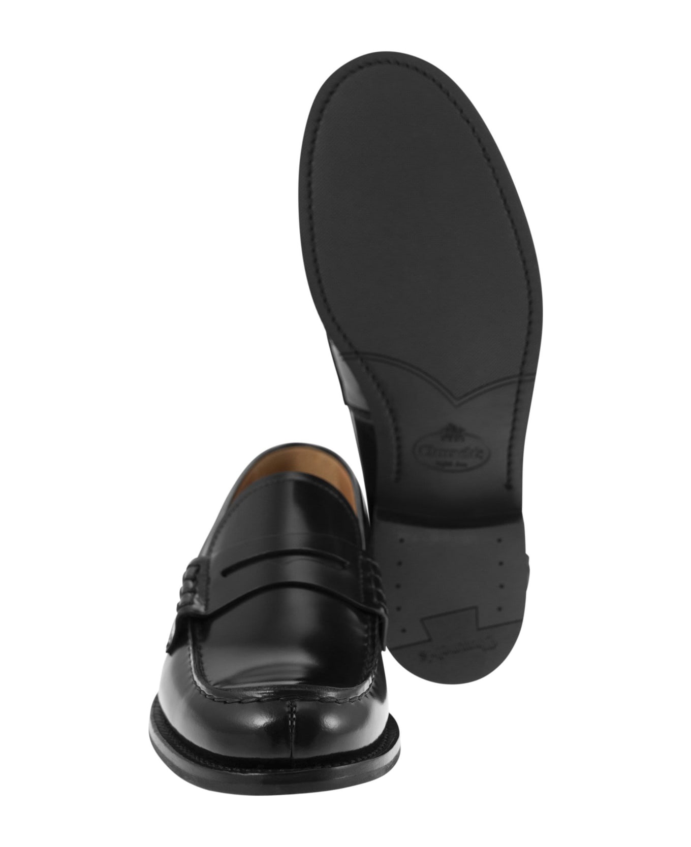 Pembrey W 5 Polished Fumè Loafer - 5