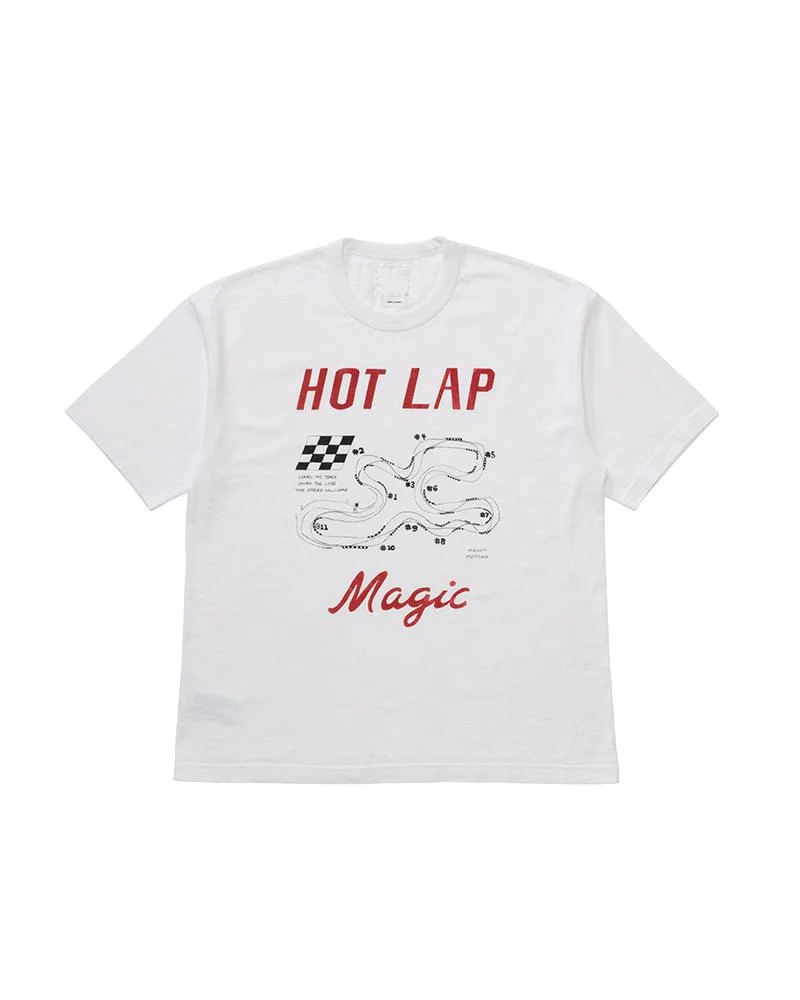 JUMBO TEE S/S HOT LAP RED - 1