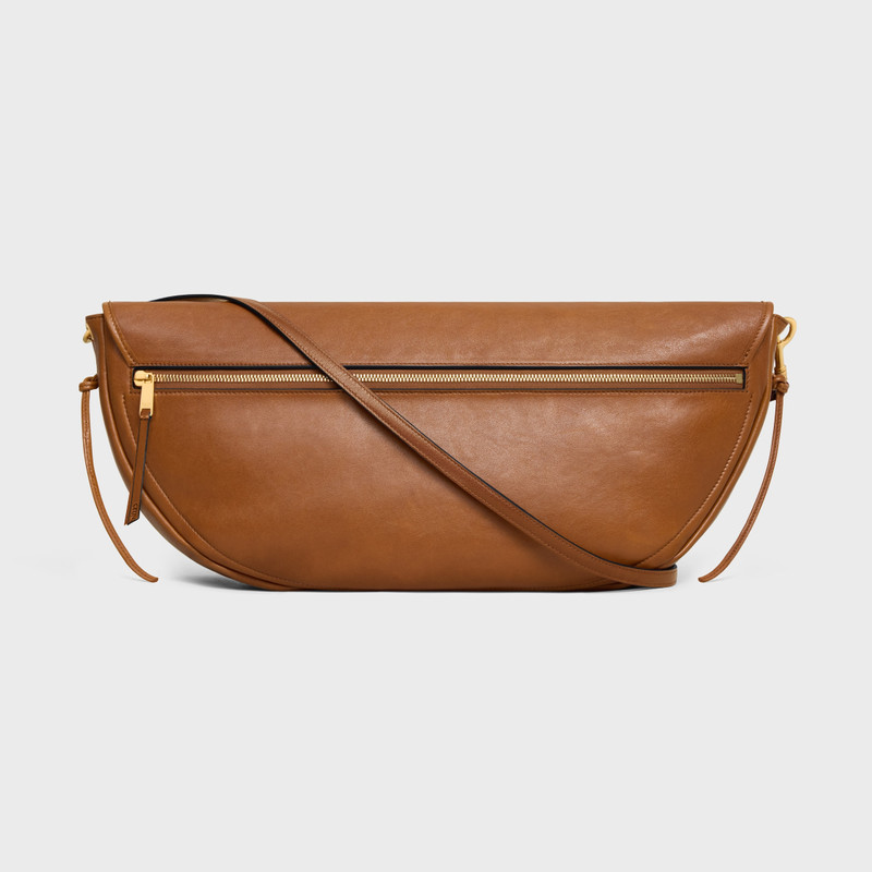 HALFMOON SOFT TRIOMPHE BAG IN SUPPLE SHINY LAMBSKIN 3