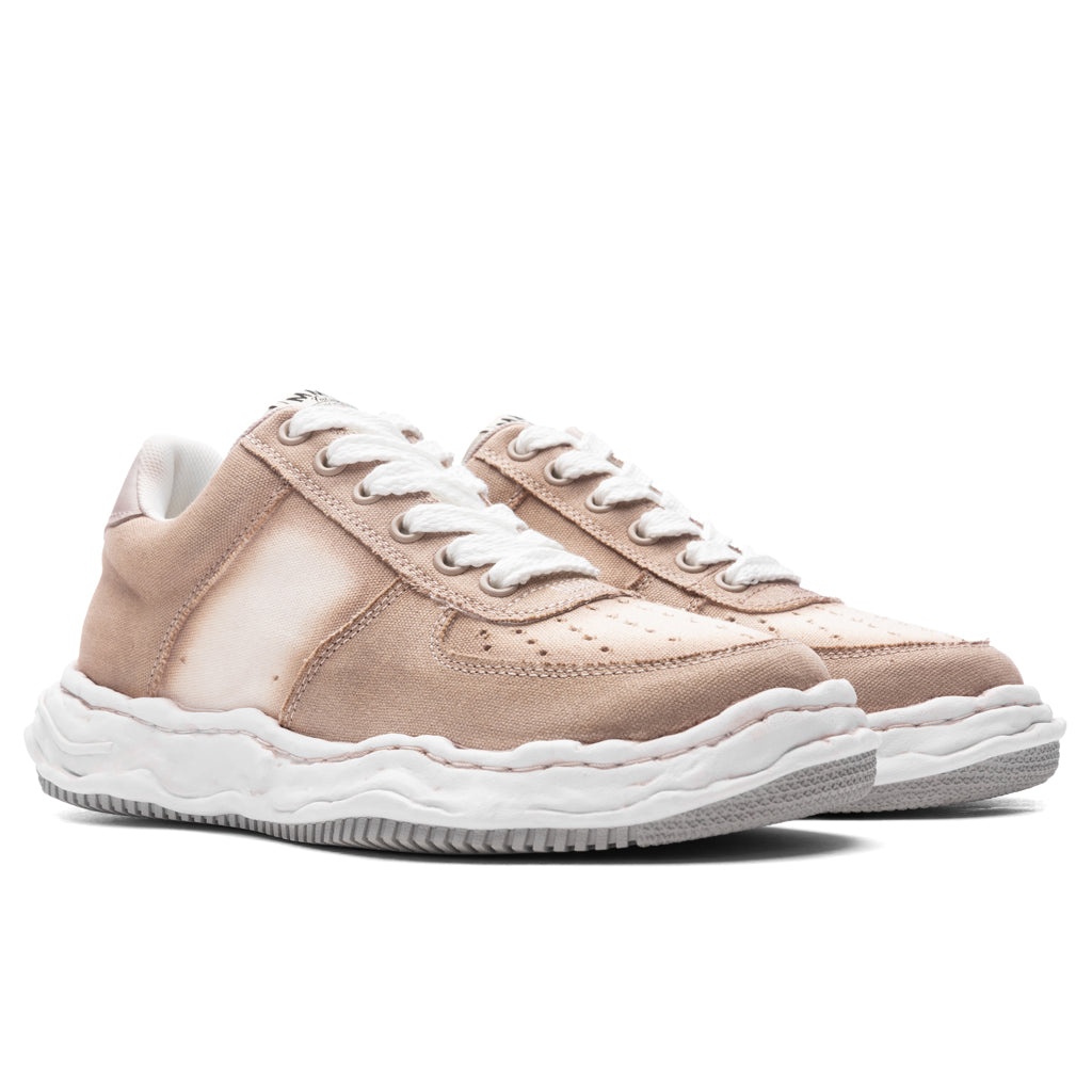 WAYNE LOW TOP SNEAKERS - BROWN - 2