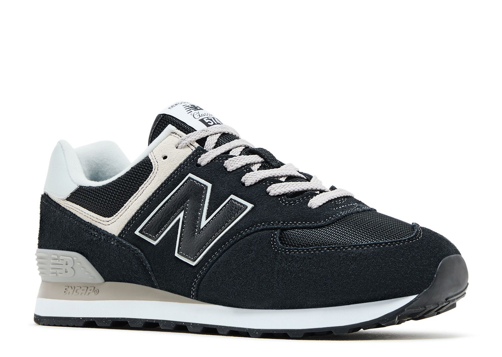 NEW BALANCE 574 4E WIDE 'CORE PACK - BLACK GREY' - 2