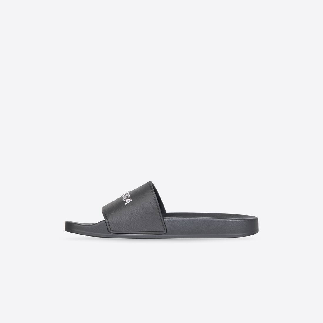 Men's Pool Slide Sandal in Black - 4