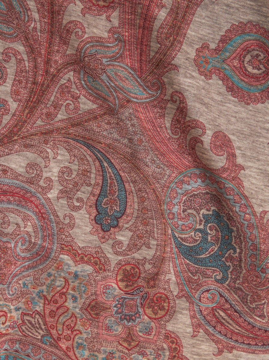 PAISLEY LYOCELL T-SHIRT - 6