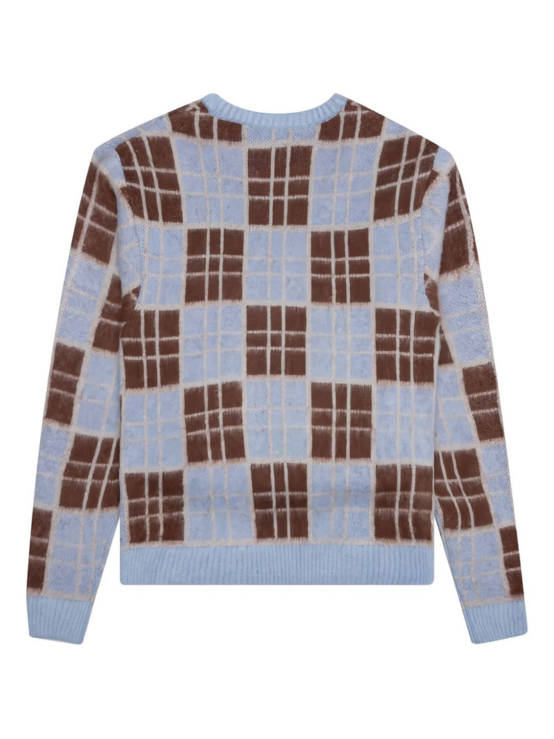 AWAKE NY checked sweater outlook