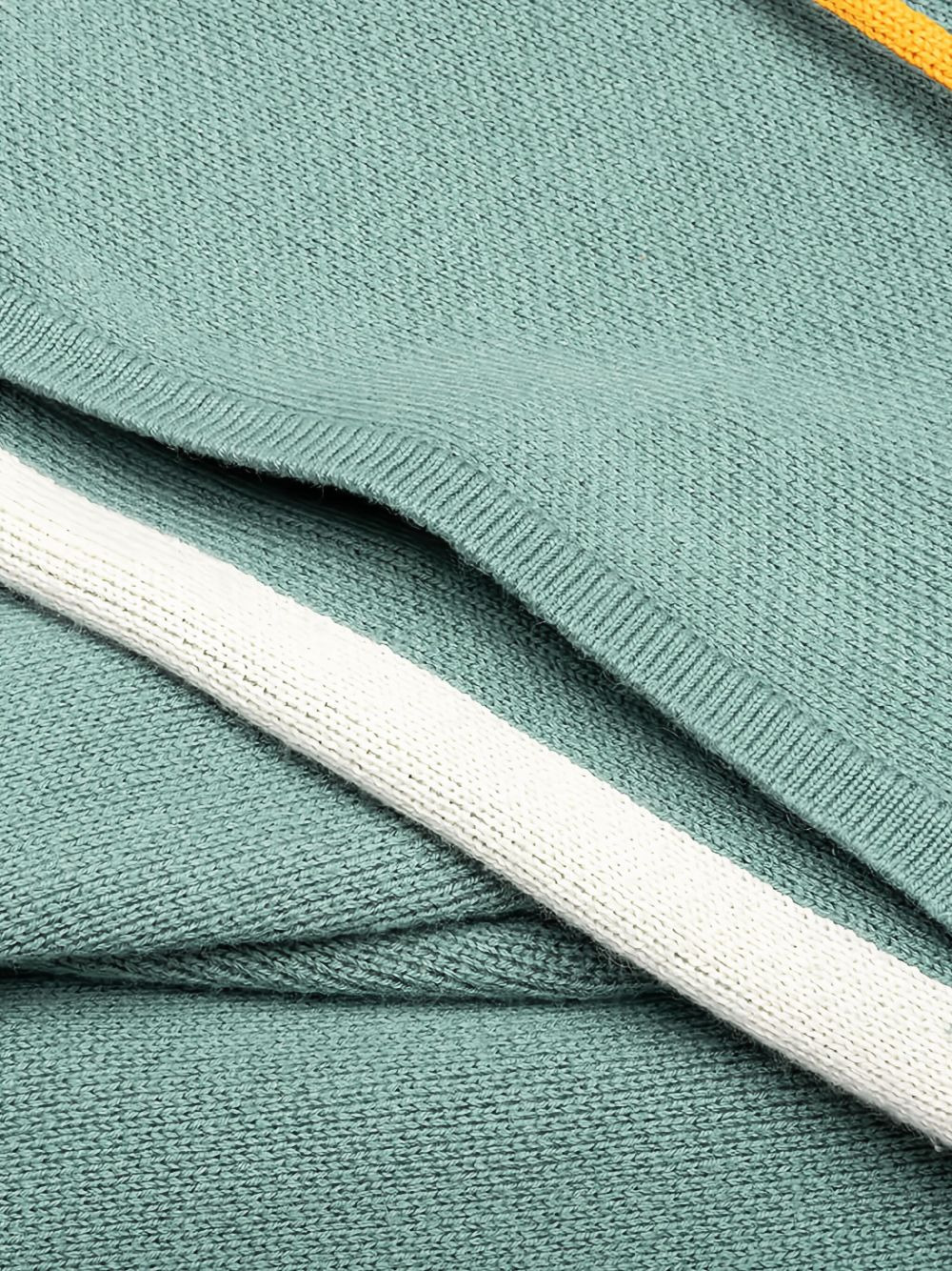 panelled knit trousers - 4