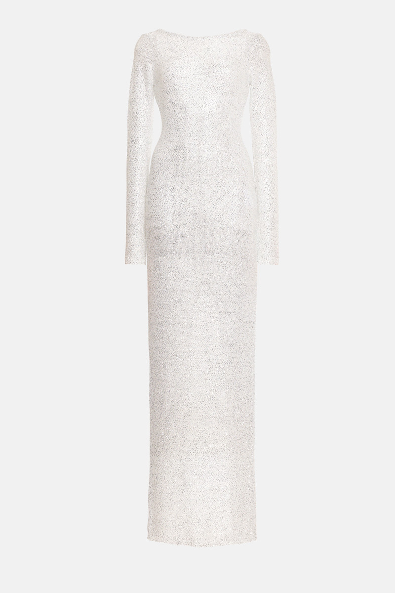 SEQUIN LONG DRESS 1