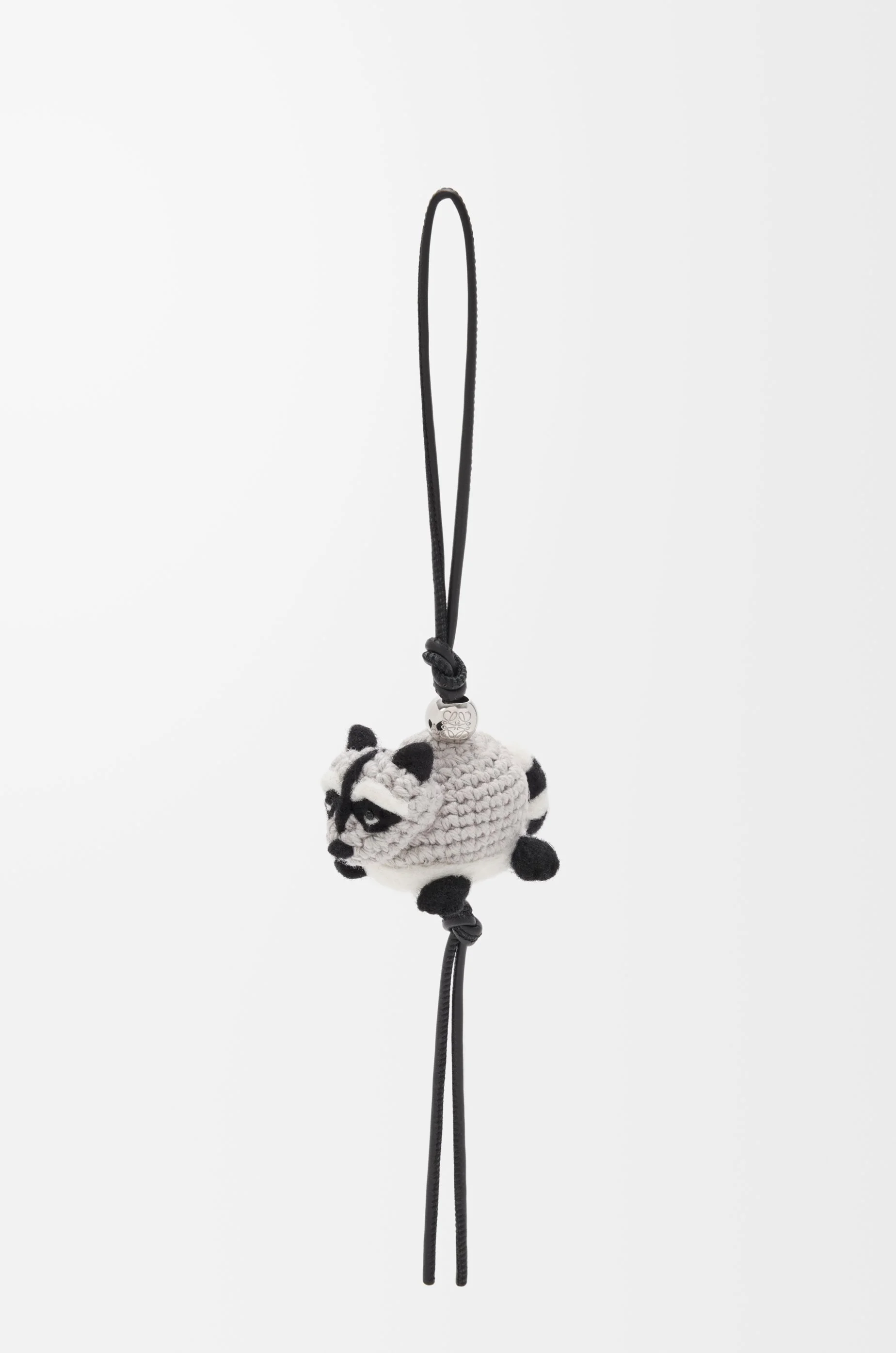 Raccoon charm in felt - 1