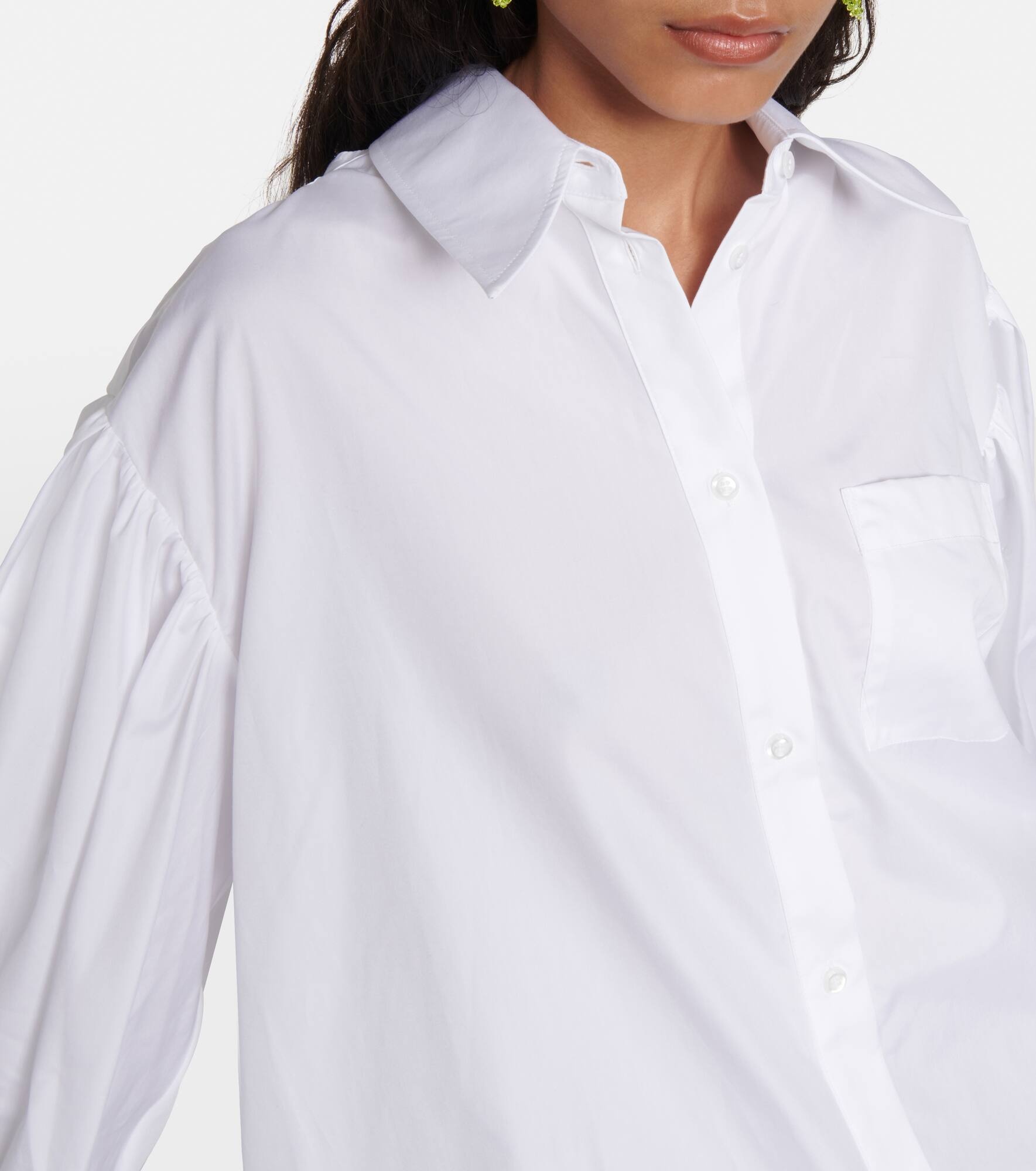 Embroidered cotton shirt - 4