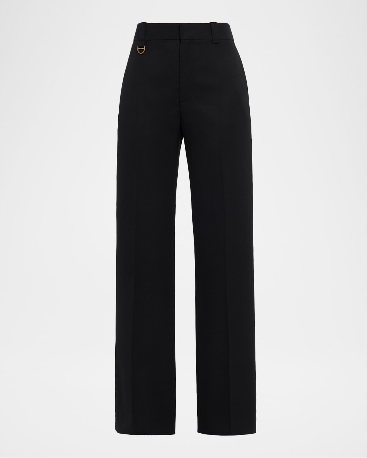 Tailored Stretch Wool Trousers - 1