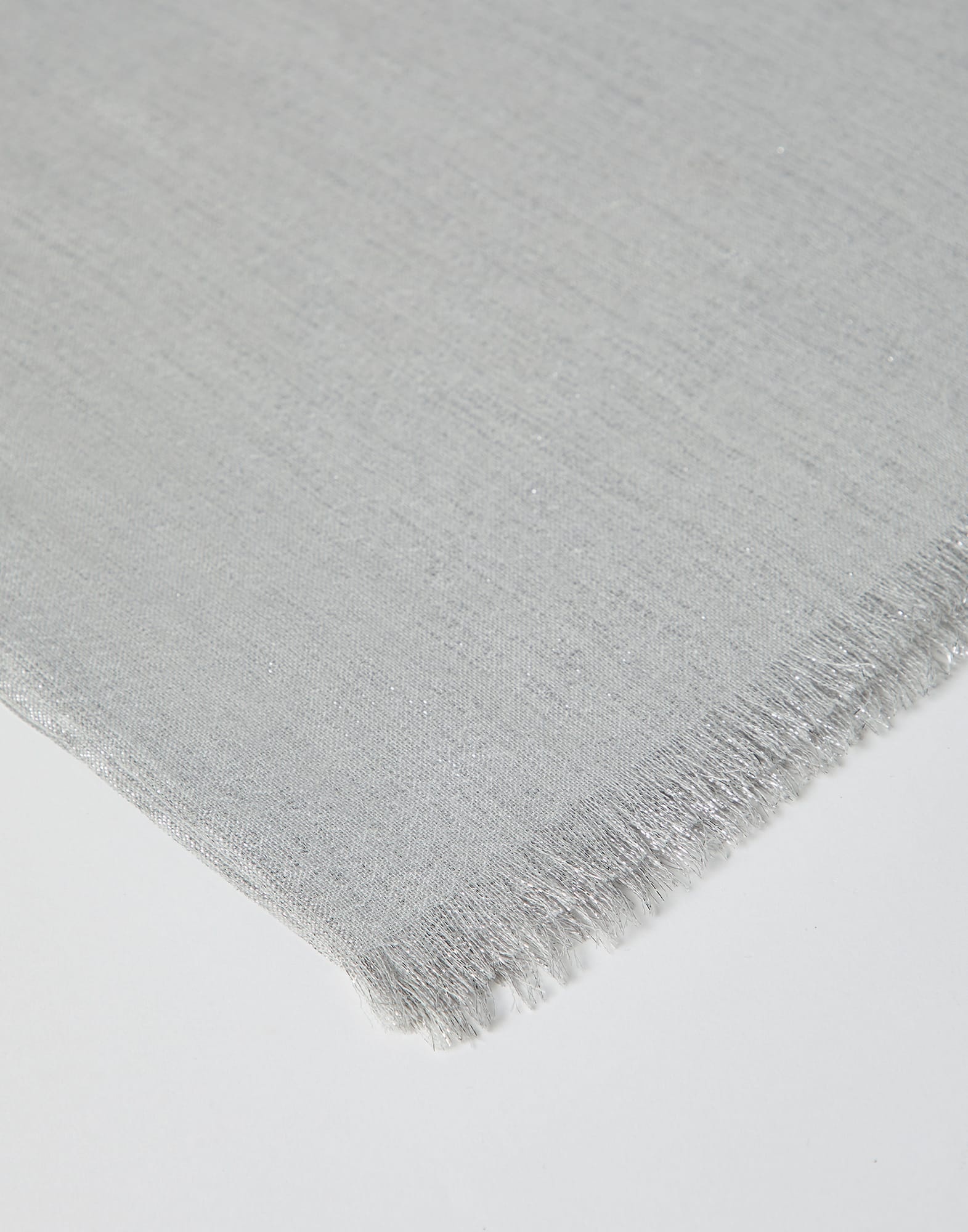 Cashmere and silk sparkling scarf - 2