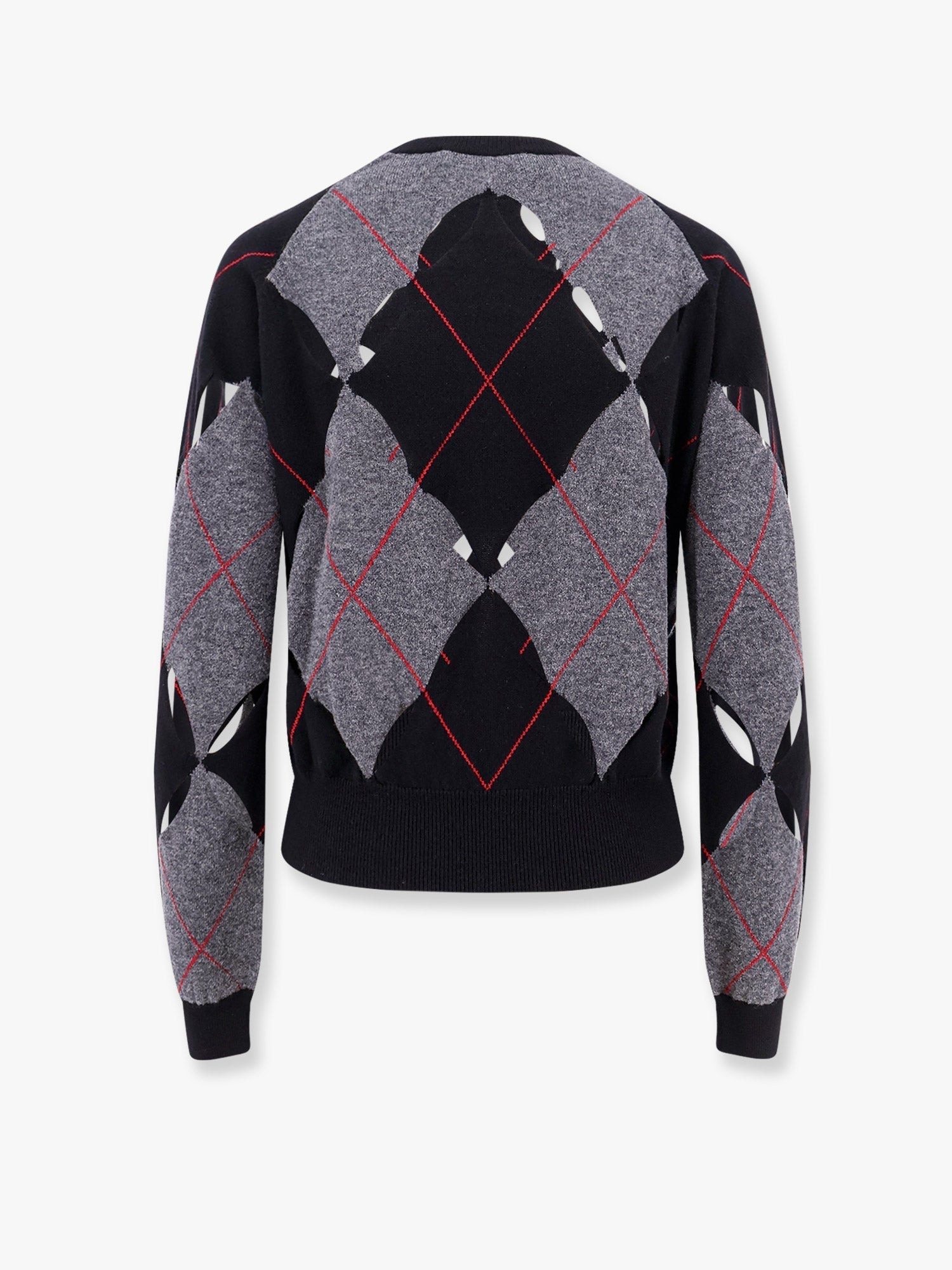 Dior Women Perforated Cashmere Sweater With Diamond Pattern - 2