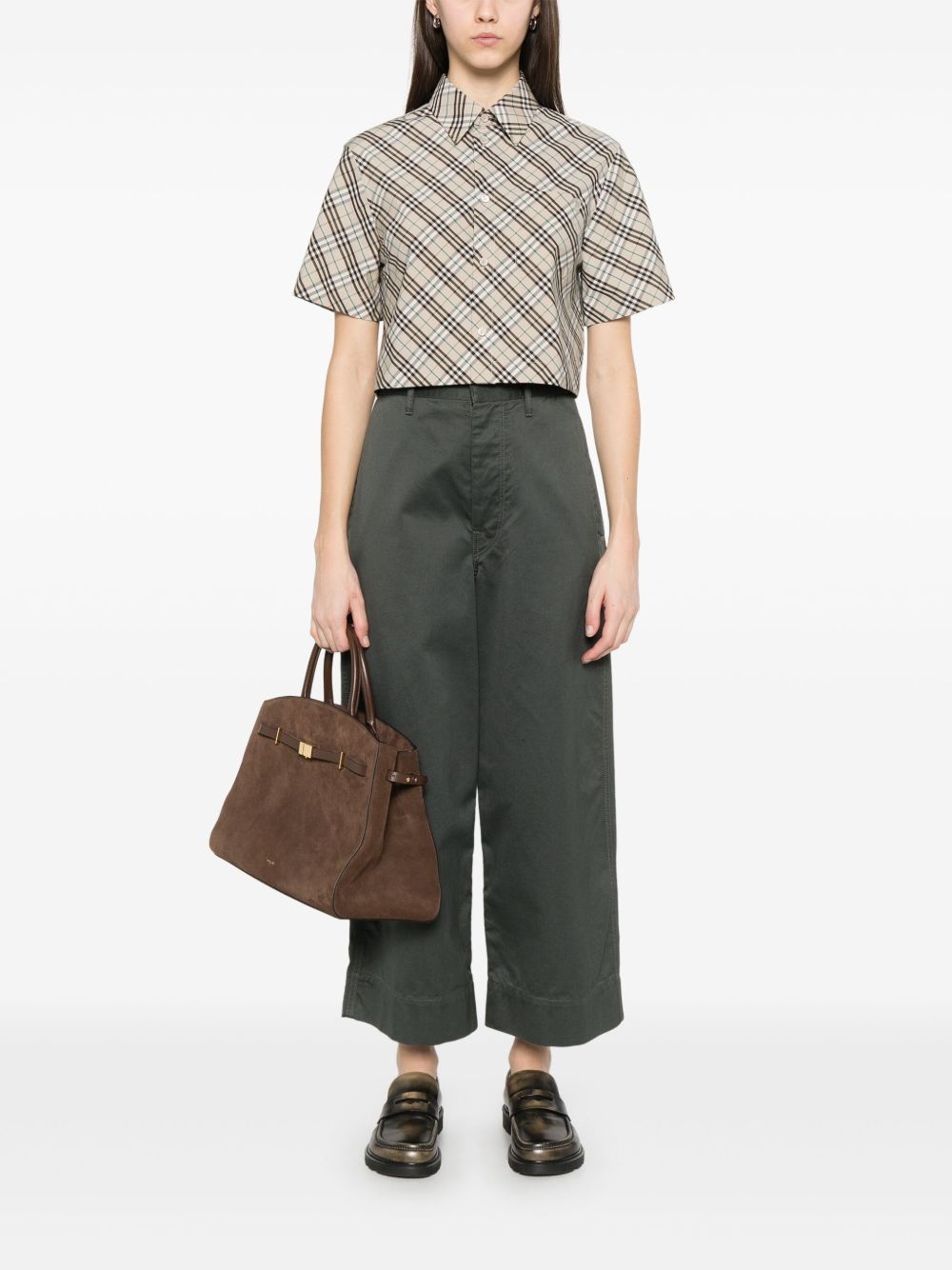 checked shirt - 2