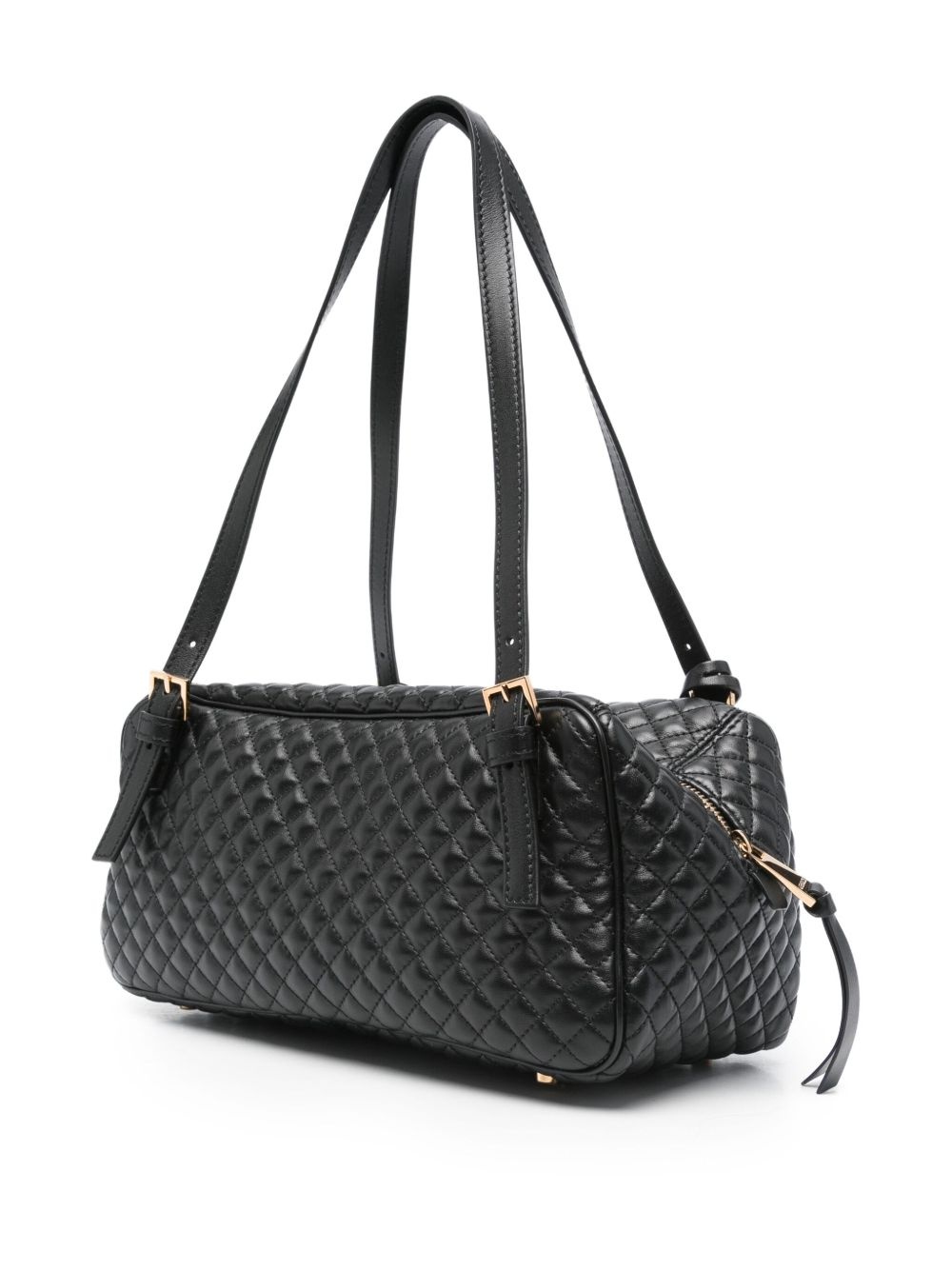 quilted leather tote bag - 3