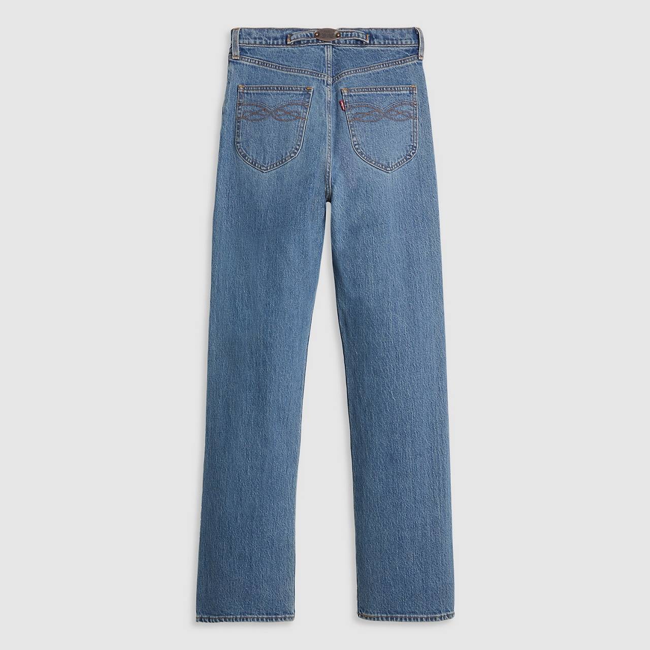 RIBCAGE WIDE LEG BRAIDED WOMEN'S JEANS - 8