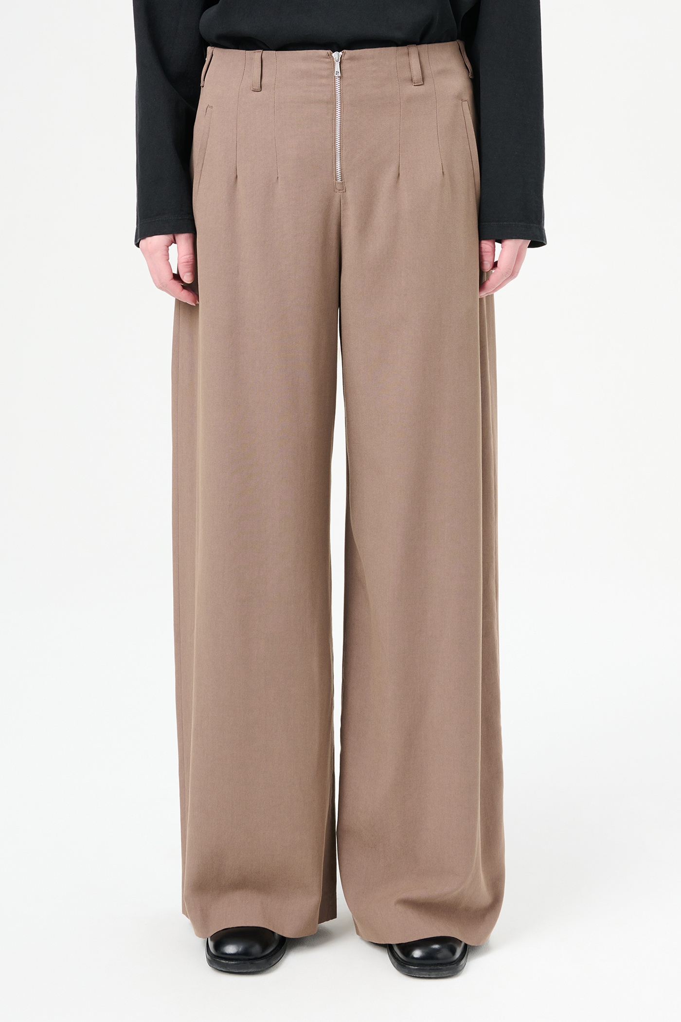 Serene Trouser Muddy Lavender Lyo Wool - 3