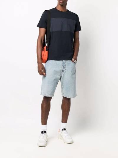 Herno panelled short-sleeved T-shirt outlook