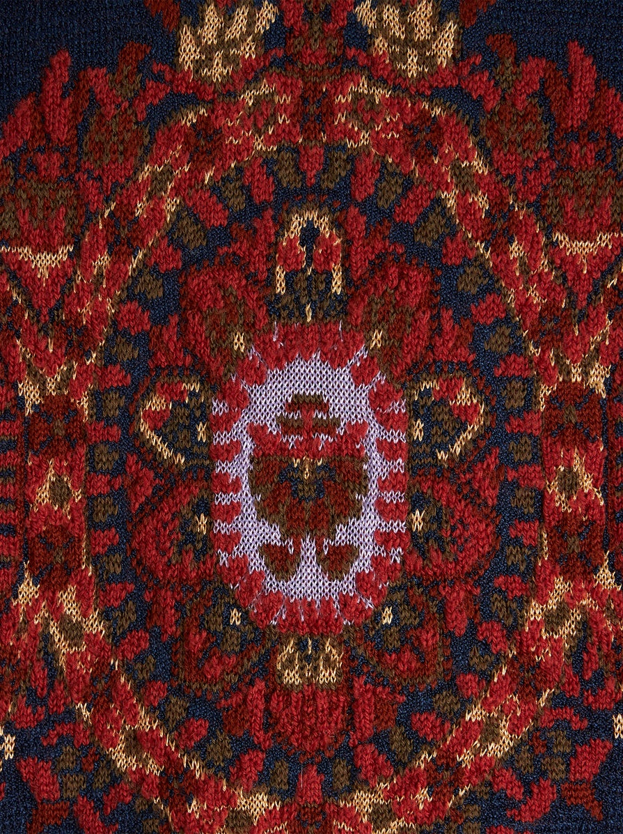 JERSEY JACQUARD COAT - 7