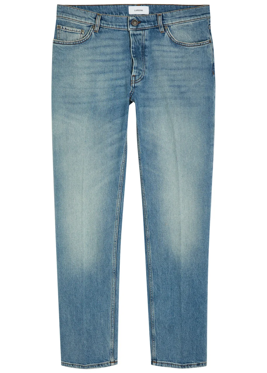 Lardini Relaxed Tapered-leg Jeans - 1