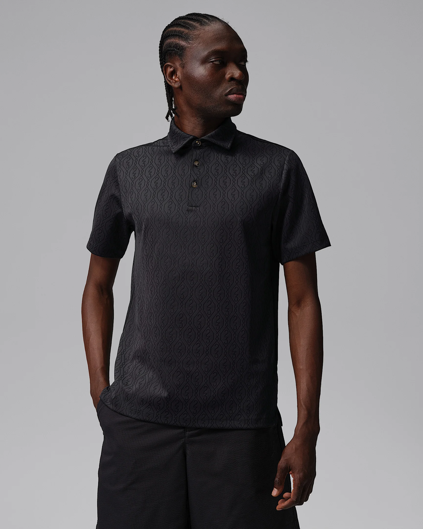 Jordan Sport Men's Golf Jacquard Polo - 1
