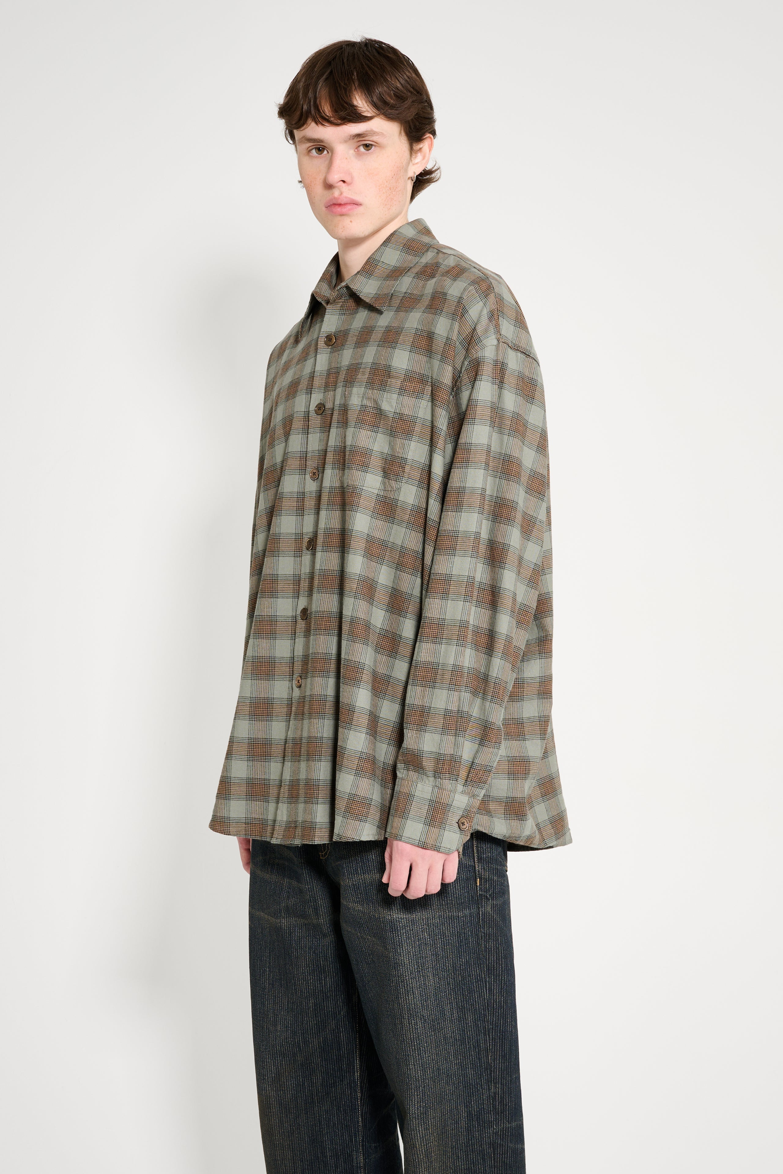 OUR LEGACY BORROWED SHIRT IOWA FLANNEL CHECK - 2