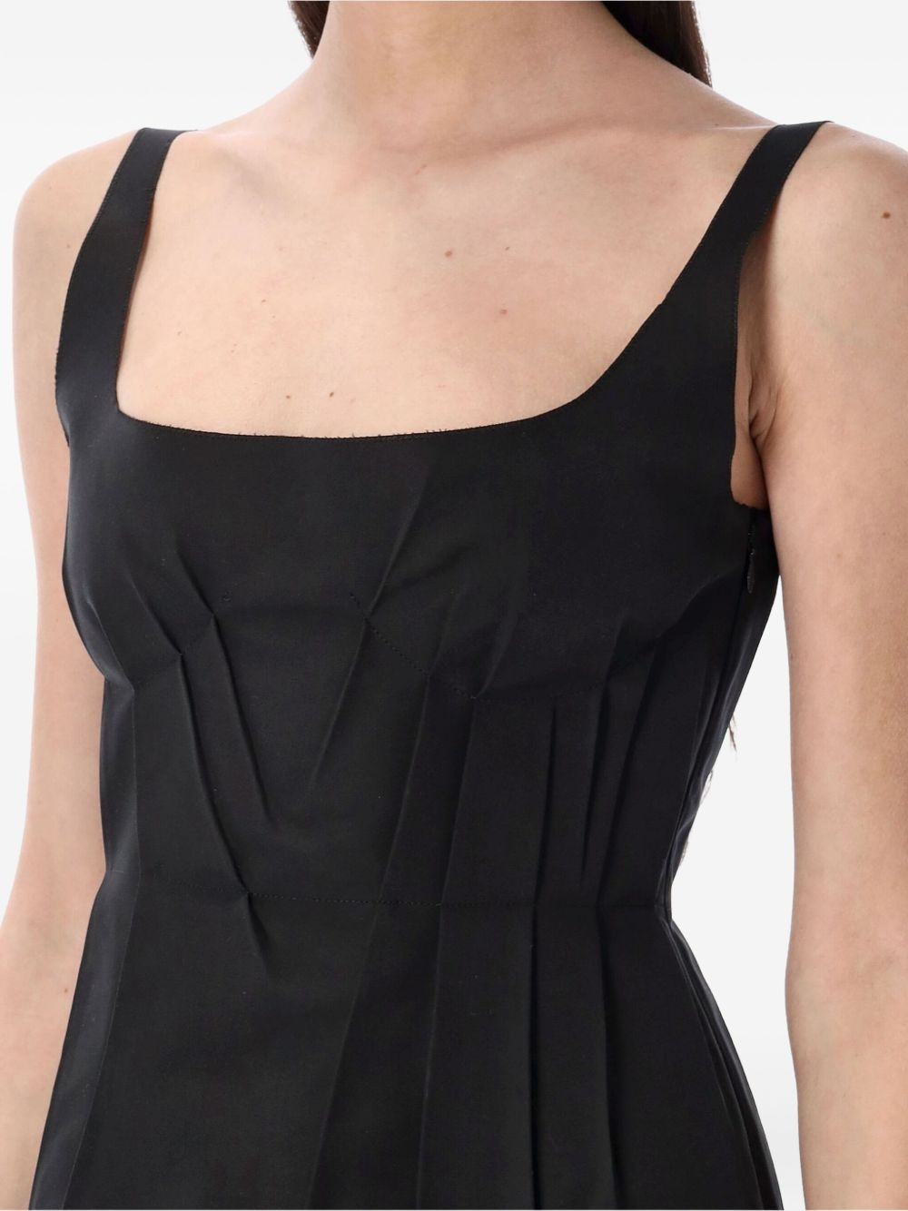 poplin mini dress - 3