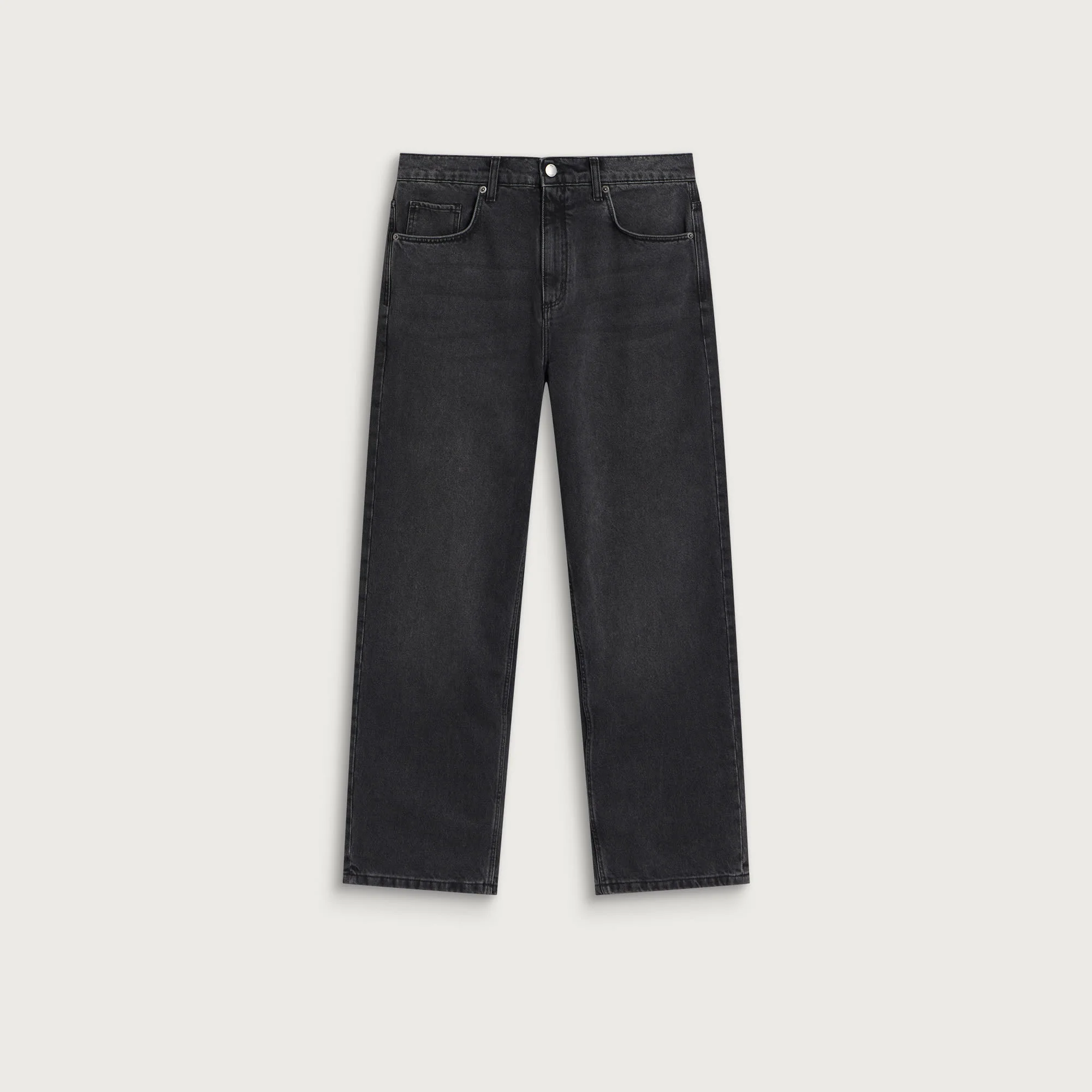 Wax London Felix Loose Fit Vintage Denim Jeans - 1