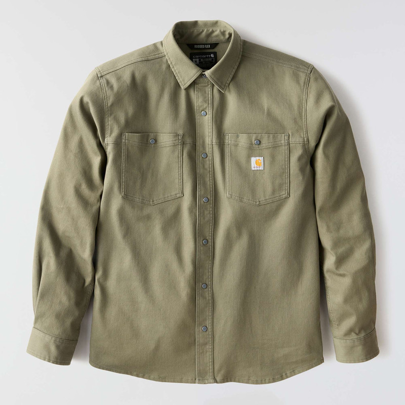 Montana Rugged Flex™ Relaxed Fit Corduroy Long-Sleeve Shirt 9