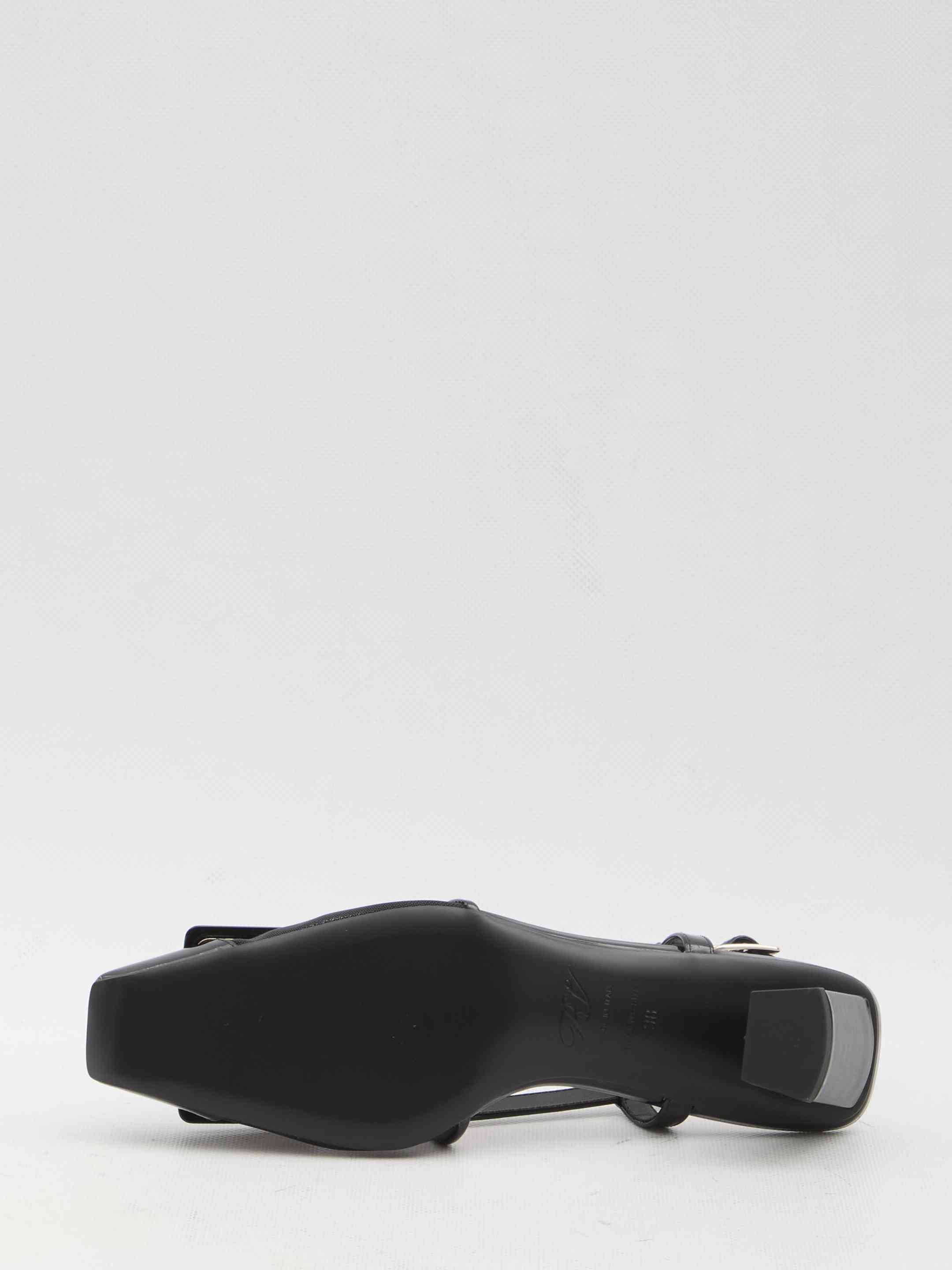 Roger Vivier Women Slingback Mesh Pumps - 4