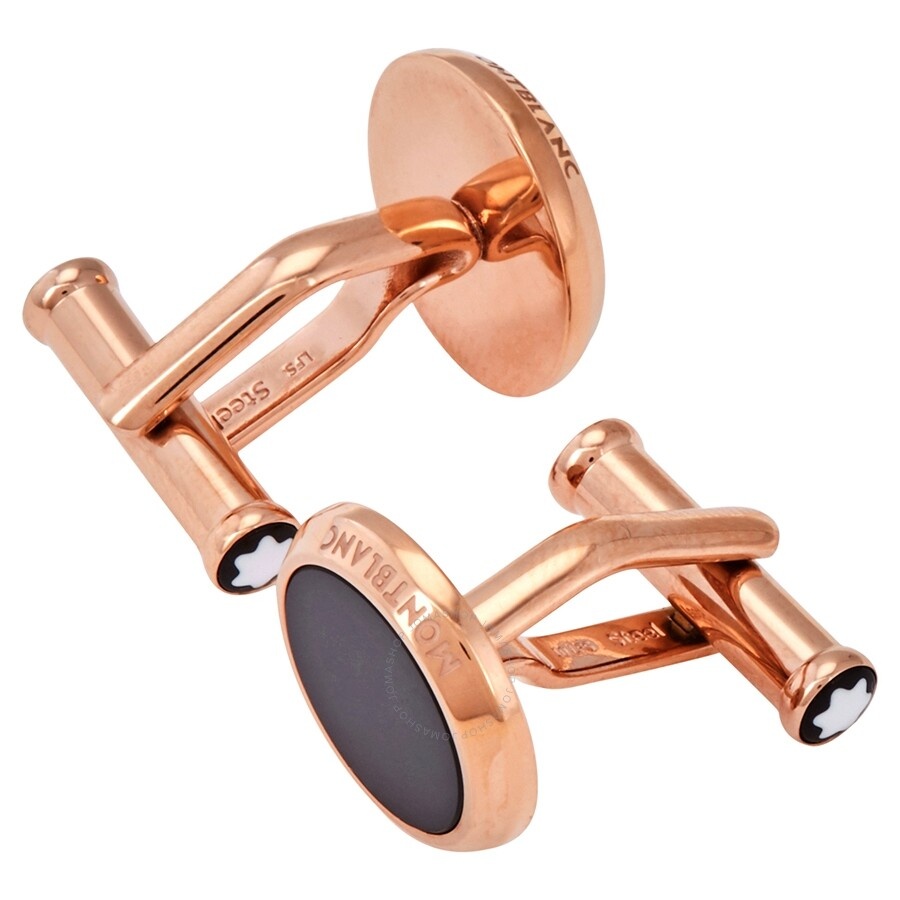 Montblanc Meisterstuck Rose Gold PVD Cufflinks - 2