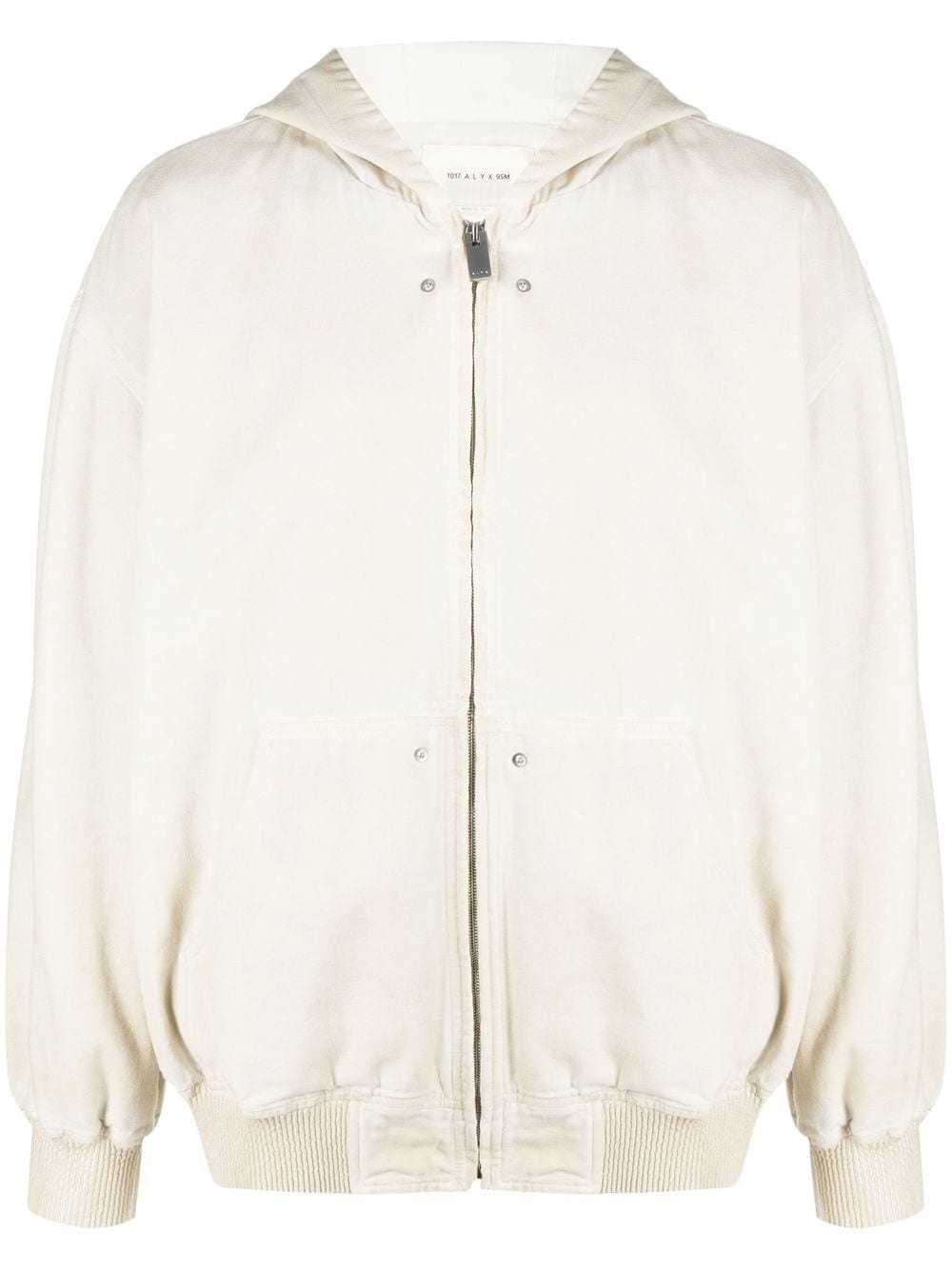 zip-up hooded jacket - 1