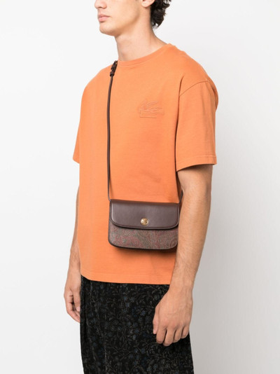 Etro small Essential paisley-jacquard messenger bag outlook
