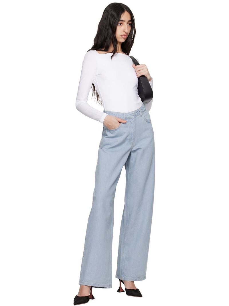 REMAIN Birger Christensen Blue Cocoon Denim Jeans outlook