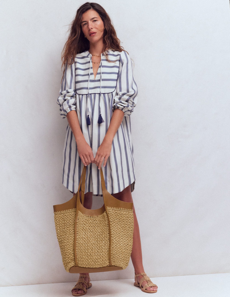 Straw Tote-Natural Raffia 3