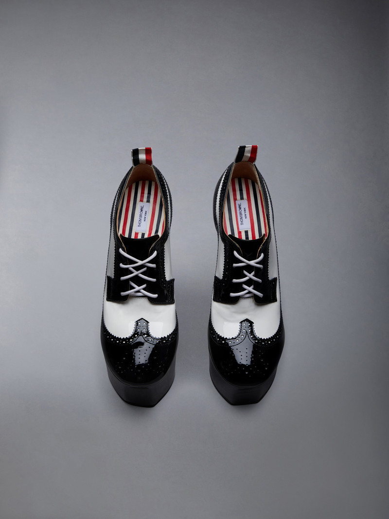 SOFT PATENT 170MM LONGWING BROGUE 6