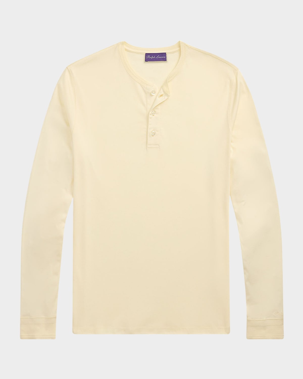 Men's Interlock Henley Shirt - 1