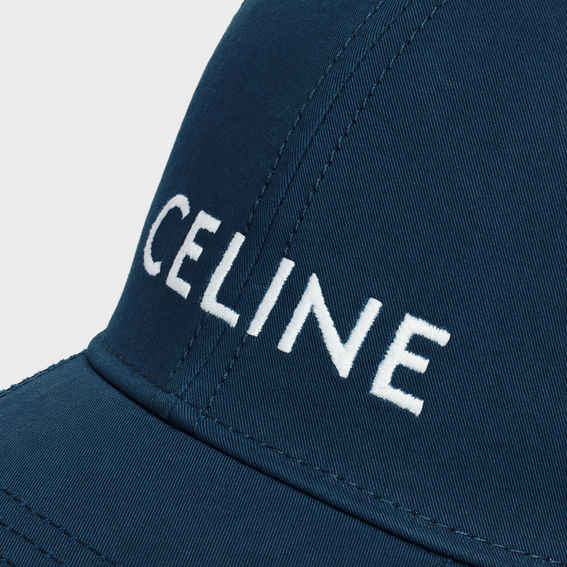 CELINE BASEBALL CAP IN COTTON 5