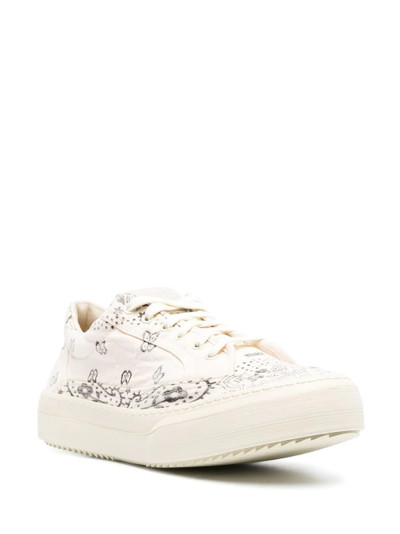 Rhude low-top lace-up trainers outlook