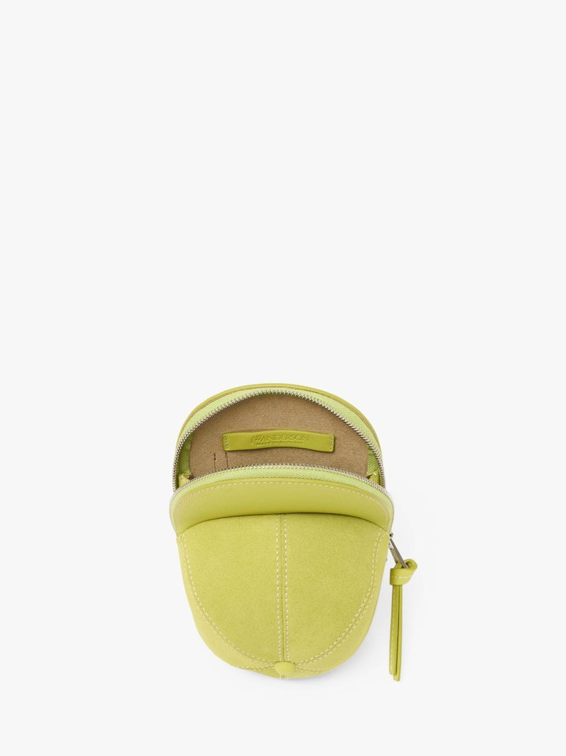 MEDIUM CAP BAG - SUEDE CROSSBODY BAG 3