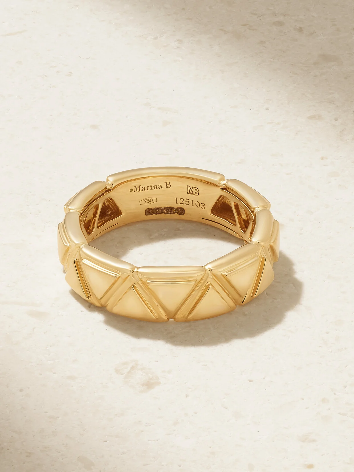 Triangolini 18-karat Gold Ring - 1