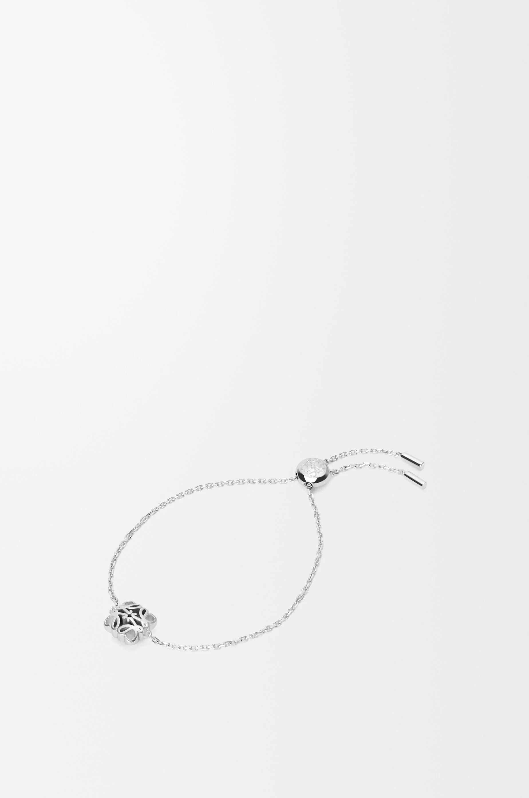 Anagram Bombé bracelet in sterling silver - 1