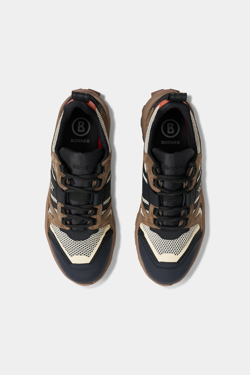 Cortina sneaker in Brown/black/off-white 6