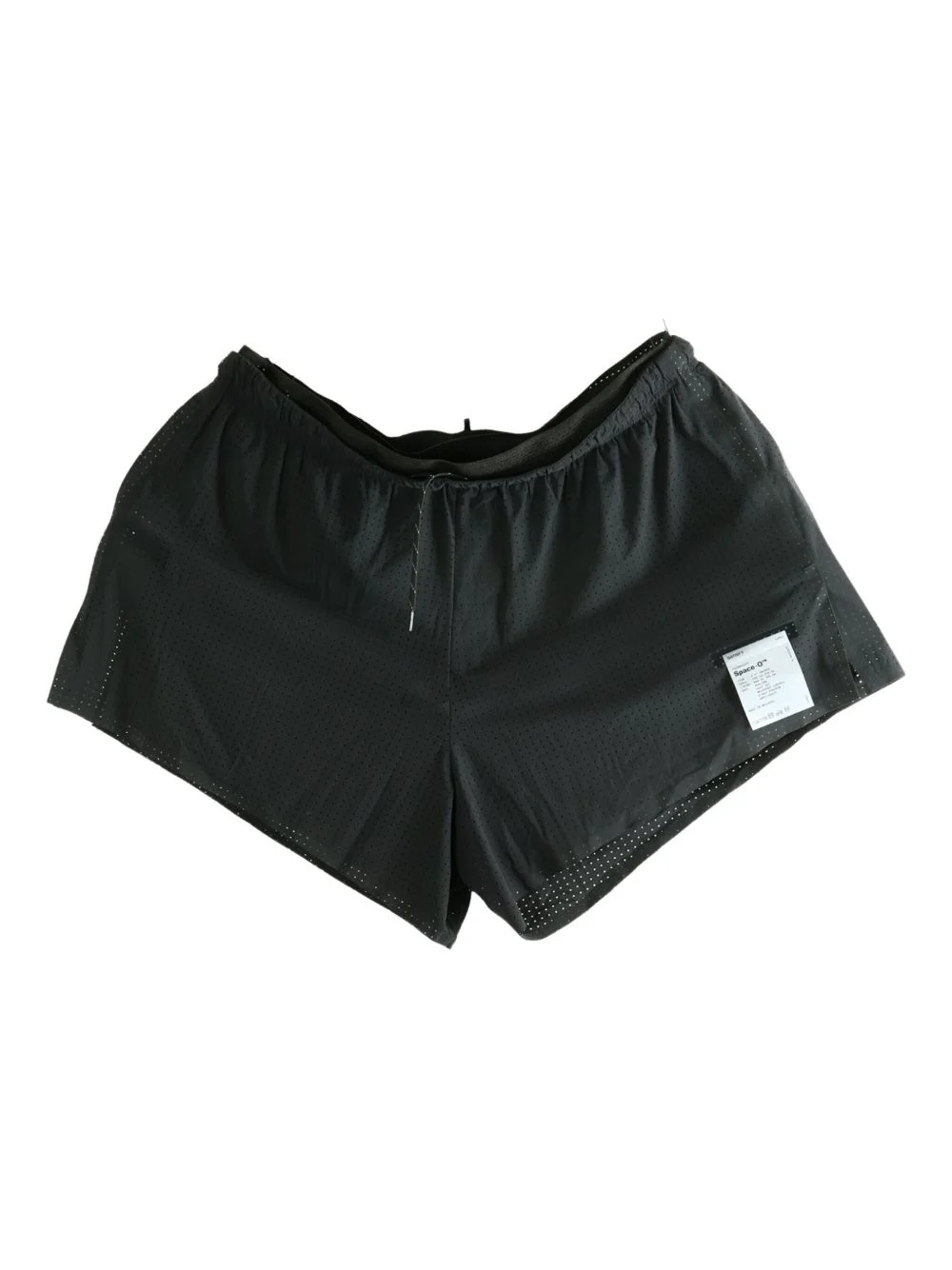 Space-O™ 5" perforated elastic-waist shorts - 1
