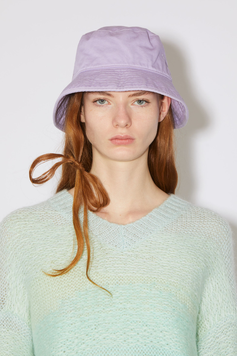 Acne Studios Twill bucket hat - Cold Lilac outlook