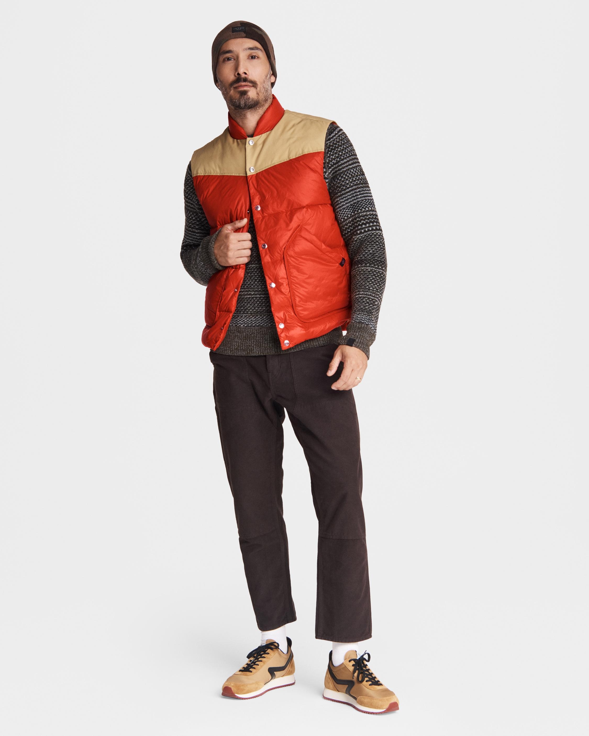 Down Filled Nylon Shield Vest
Oversized Fit Vest - 3