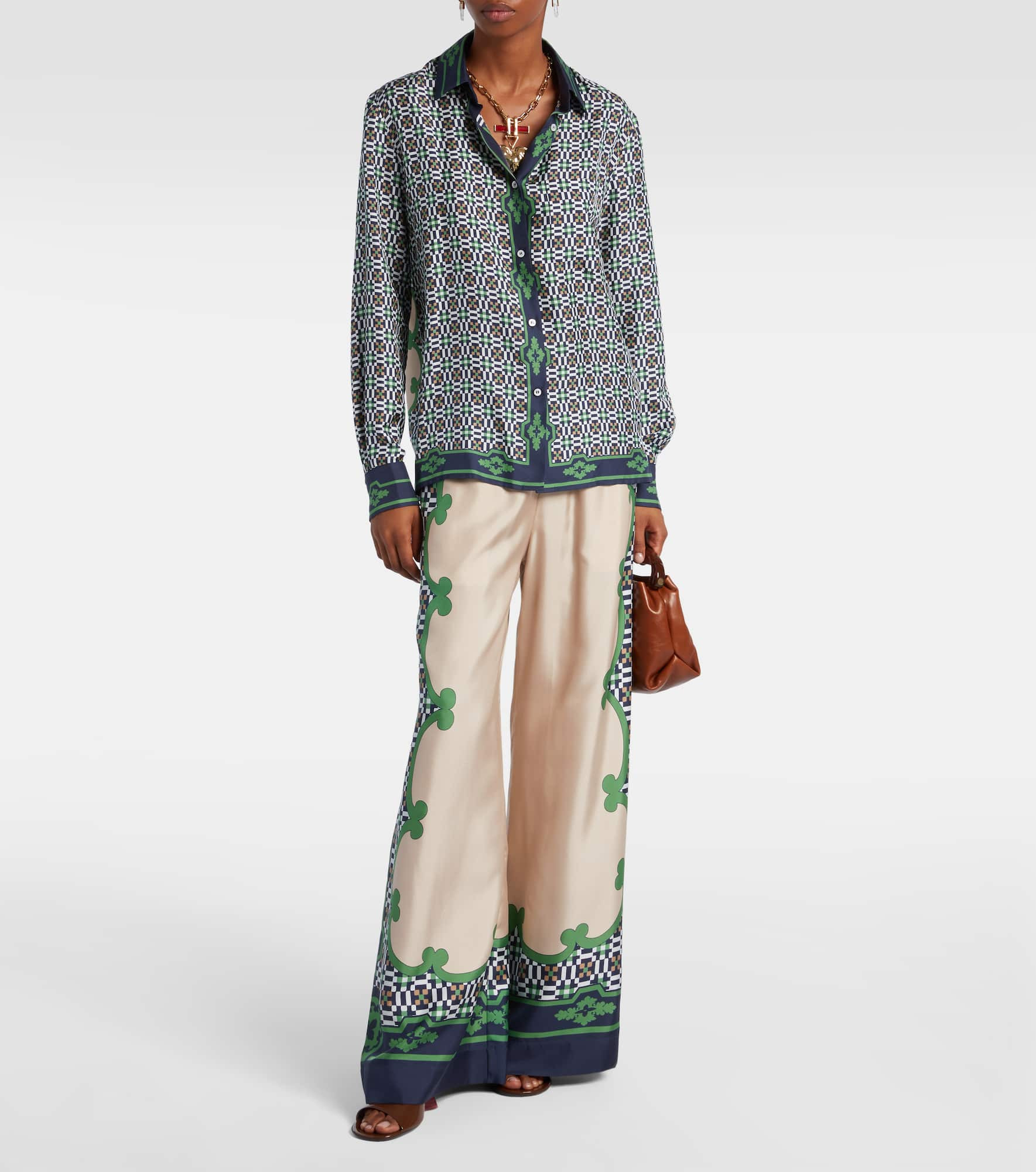 Boy silk twill shirt - 2
