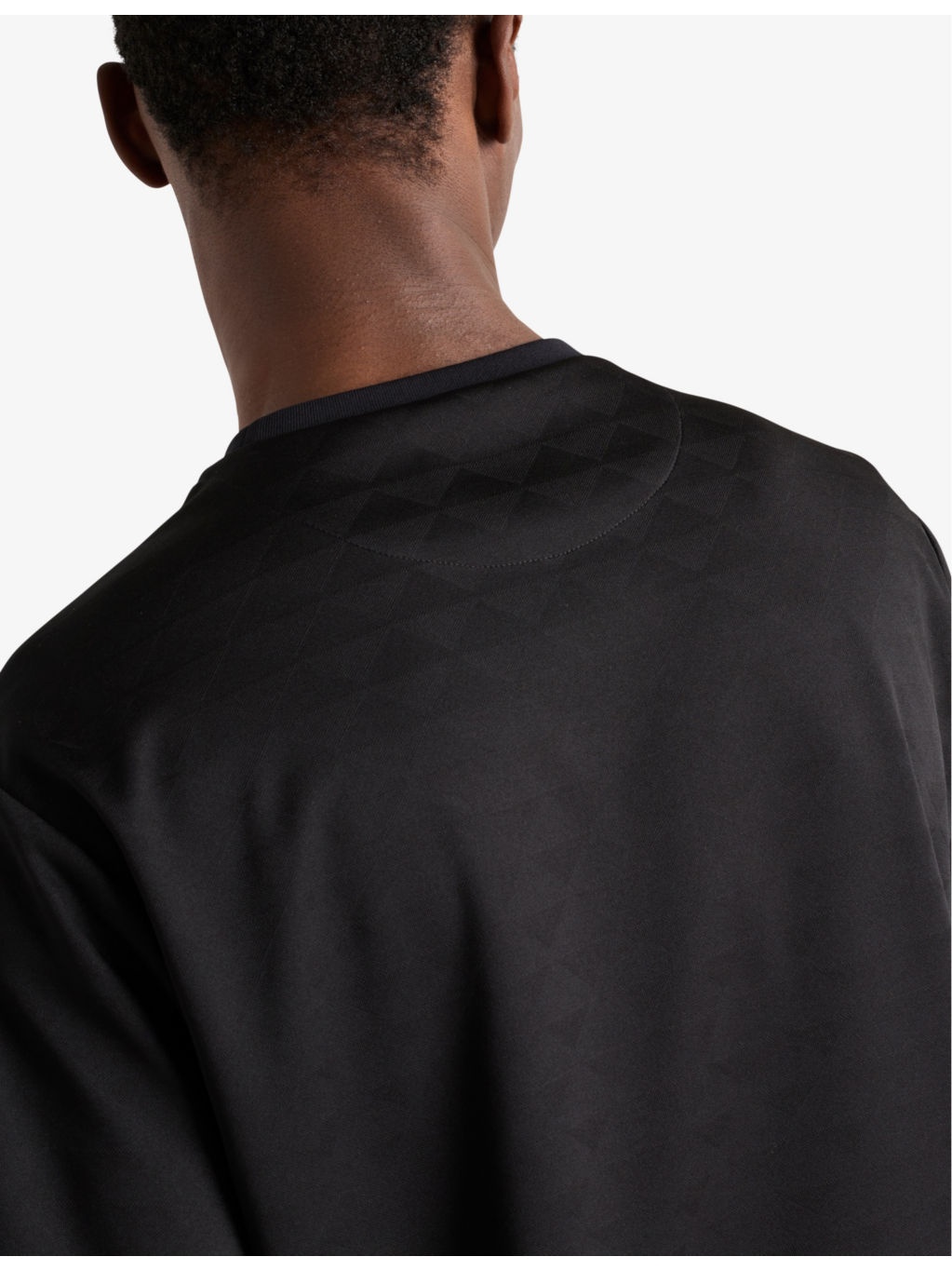 Brand-plaque oversized-fit recycled-polyester T-shirt - 5