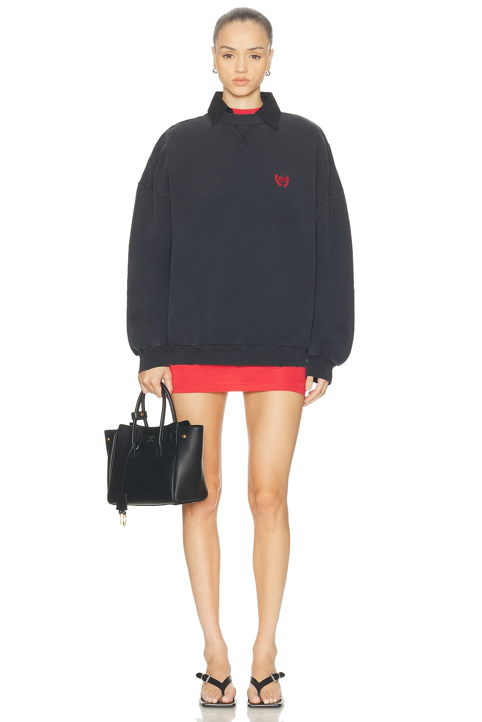 Shirt Crewneck Top - 4
